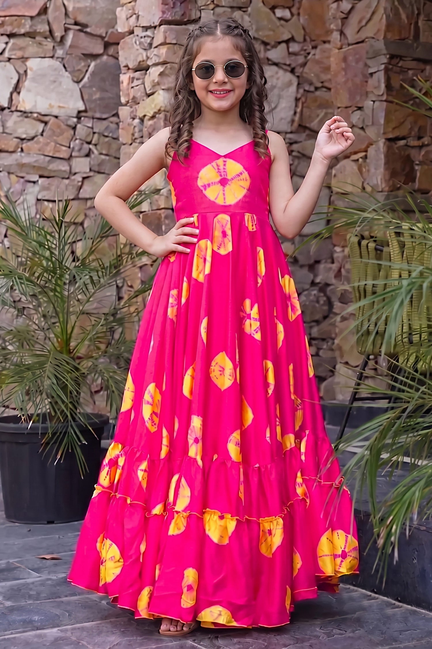 Rayon Gown For Girls